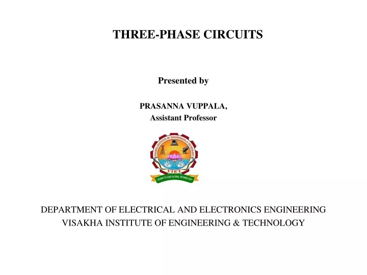 three phase circuits