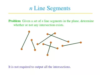 n  Line Segments