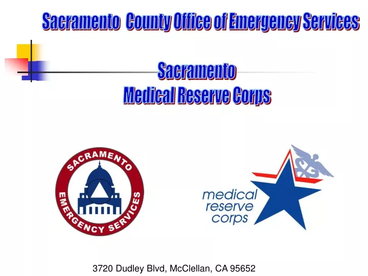 sacramento county office of emergency services