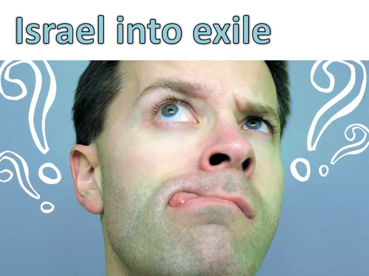israel into exile
