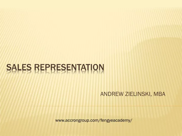 andrew zielinski mba