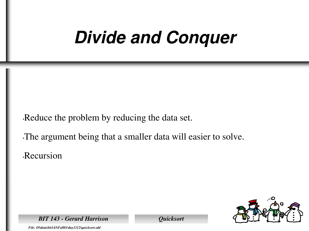 PPT - Divide and Conquer PowerPoint Presentation, free download - ID ...