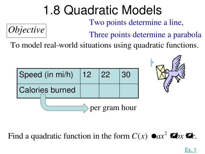 1 8 quadratic models