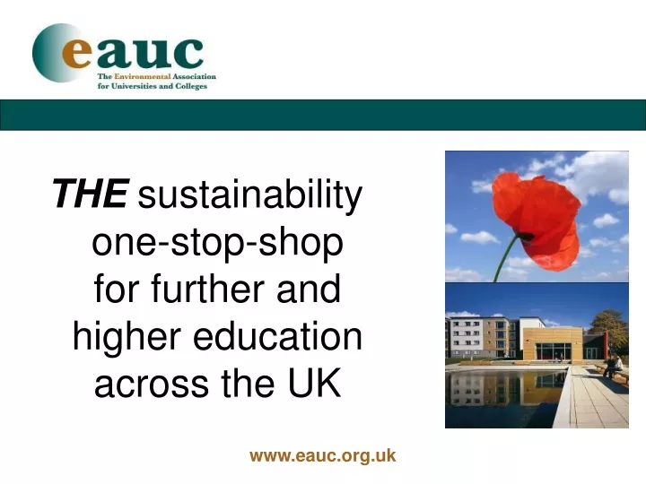 the sustainability one stop shop for further