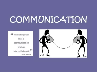 COMMUNICATION