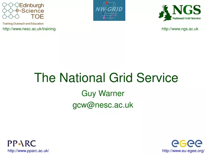 the national grid service