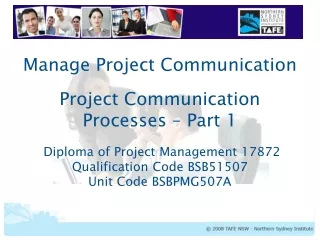 Project Communication Processes – Part 1