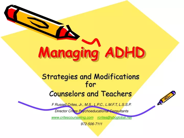 managing adhd