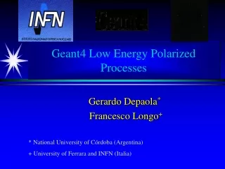 Geant4 Low Energy Polarized Processes