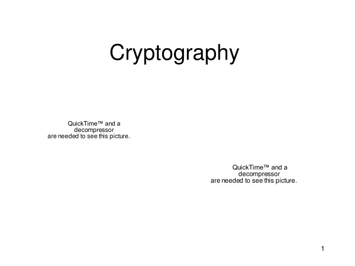 cryptography