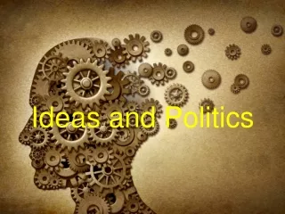 Ideas and Politics