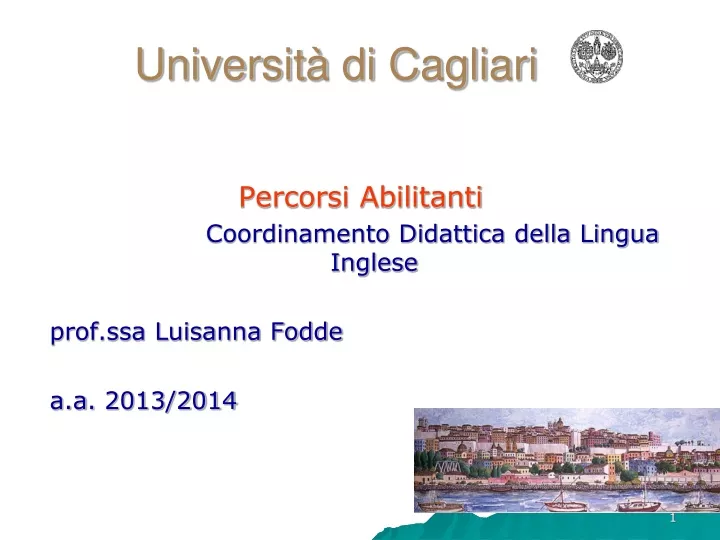 universit di cagliari