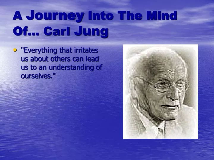 a journey into the mind of carl jung