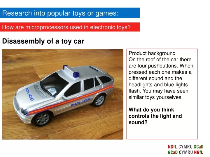 research into popular toys or games