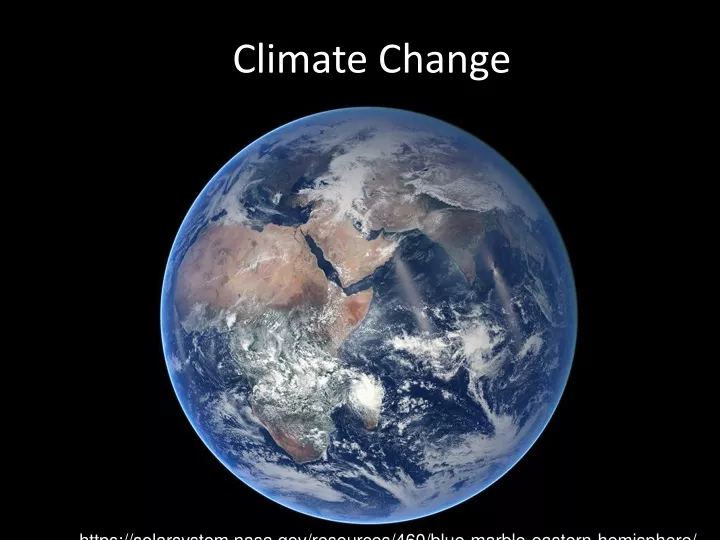 climate change