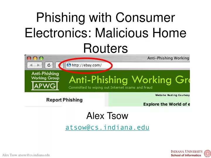 phishing with consumer electronics malicious home routers