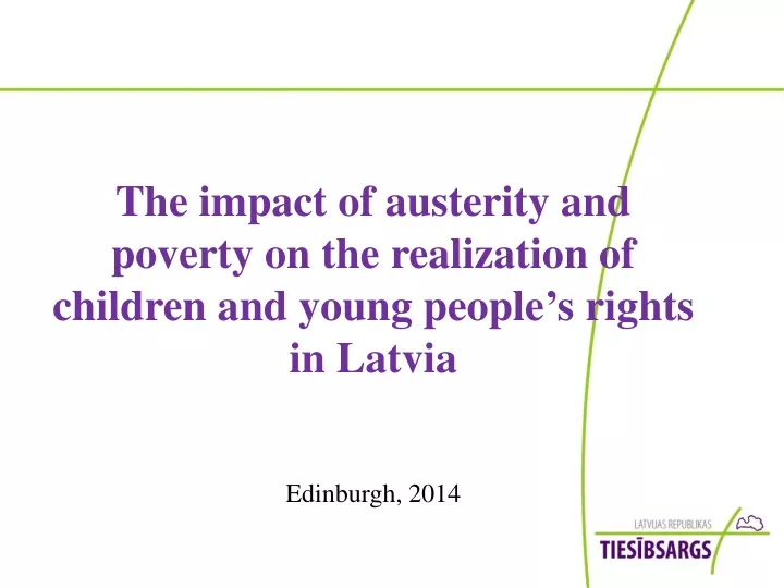 the impact of austerity and poverty