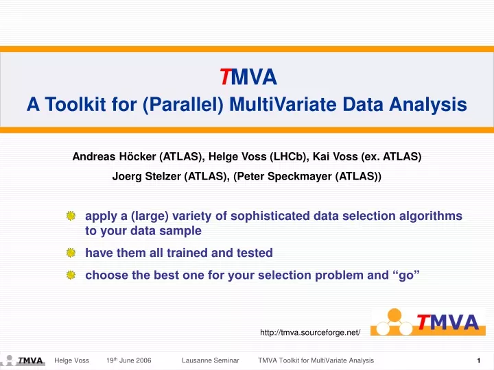 t mva a toolkit for parallel multivariate data