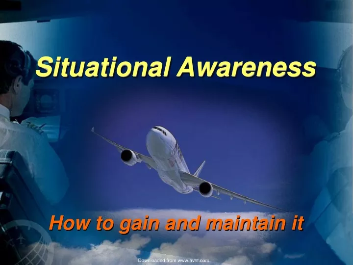 situational awareness