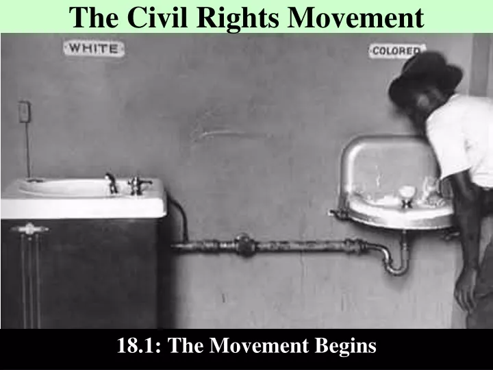 the civil rights movement