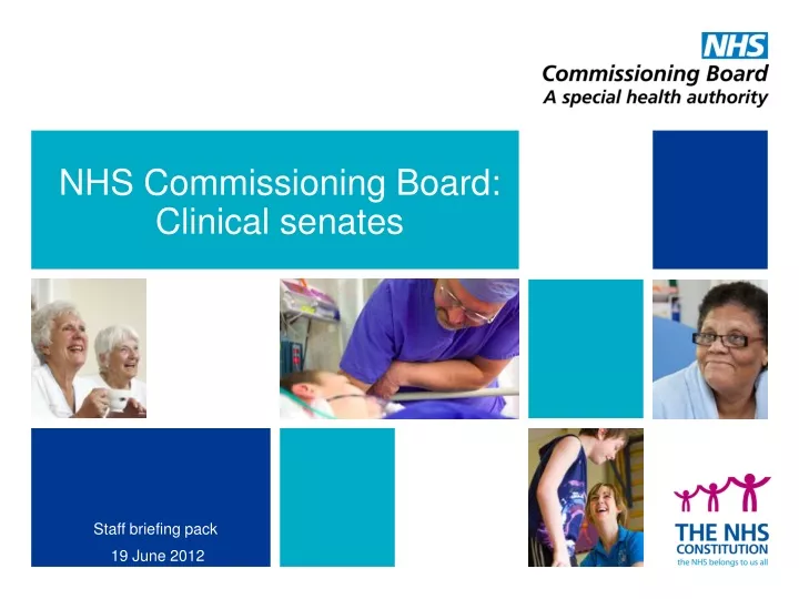 nhs commissioning board clinical senates