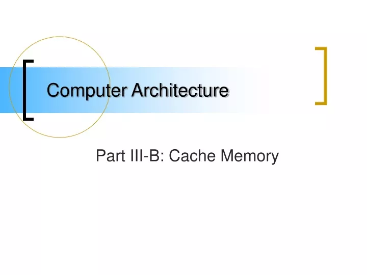 computer architecture