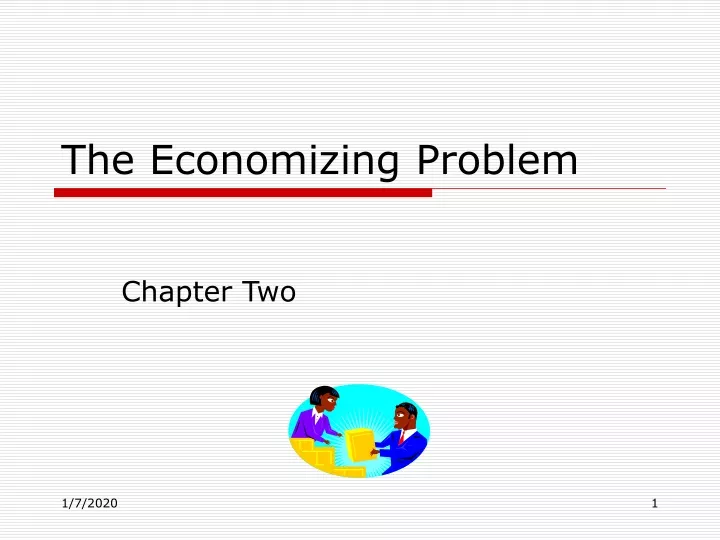 the economizing problem