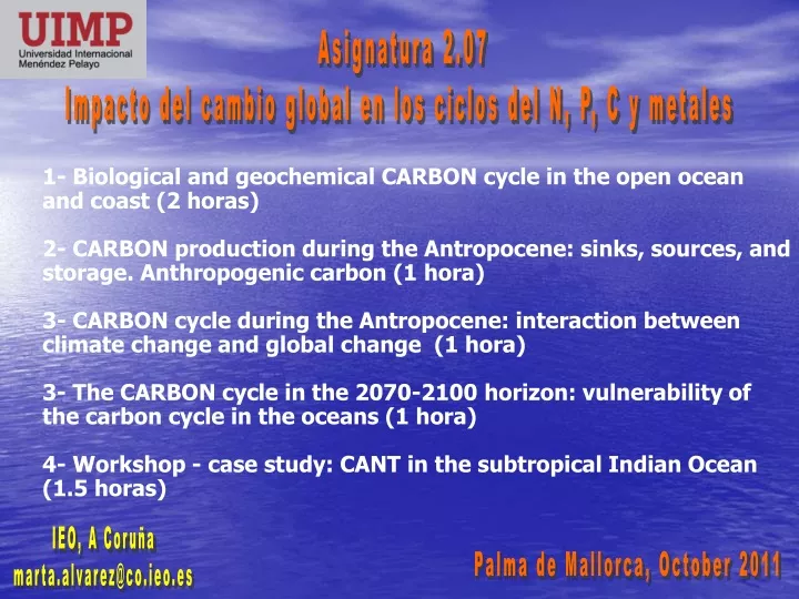 asignatura 2 07 impacto del cambio global