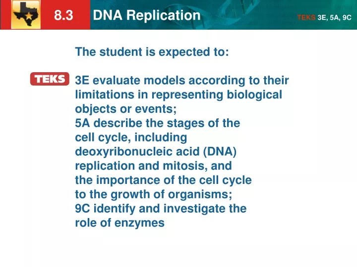 the student is expected to 3e evaluate models