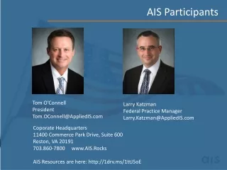 AIS Participants