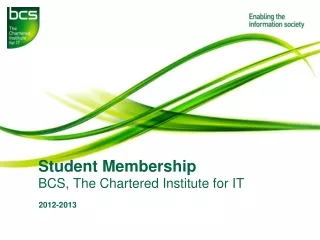 Student Membership