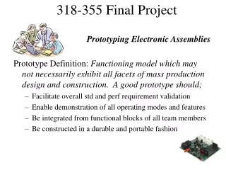 Prototyping Electronic Assemblies