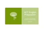 Comprehensive ACT English Prep Guide - slide 1