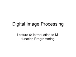 Digital Image Processing