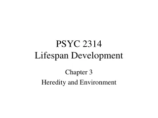 psyc 2314 lifespan development