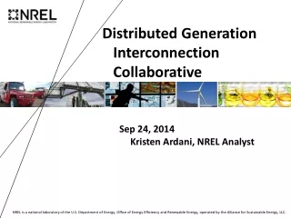Distributed Generation Interconnection Collaborative