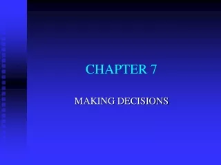 CHAPTER 7