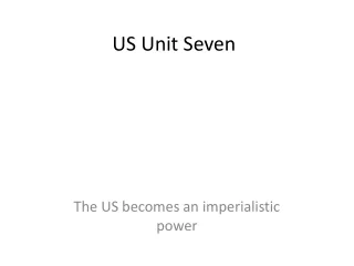 US Unit Seven