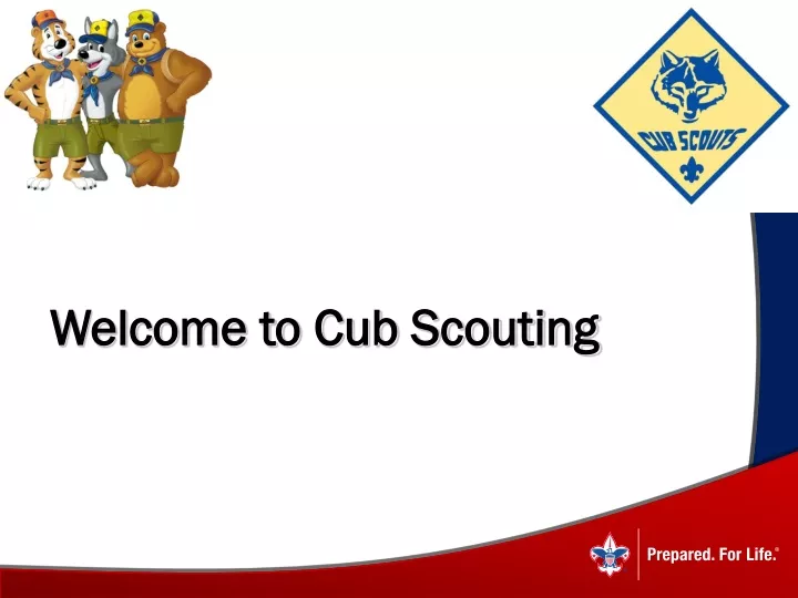 welcome to cub scouting