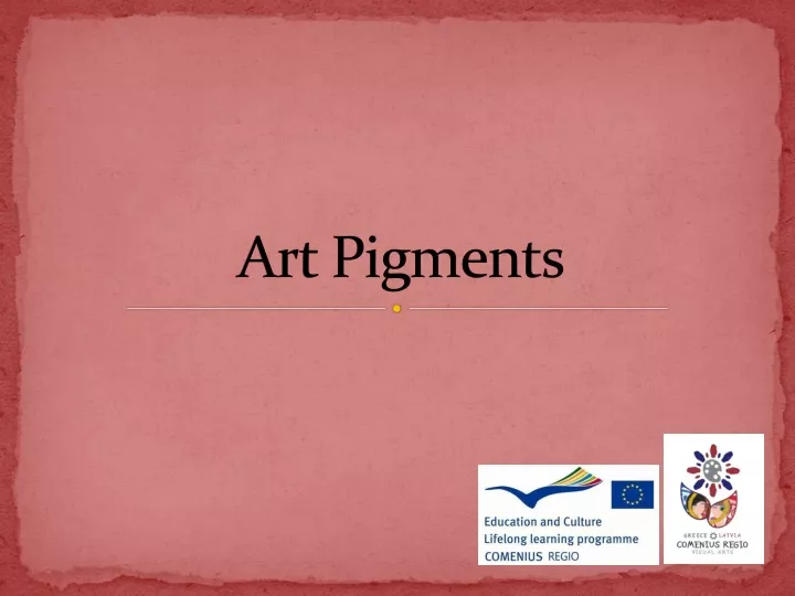 art pigments
