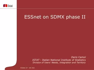 ESSnet on SDMX phase II