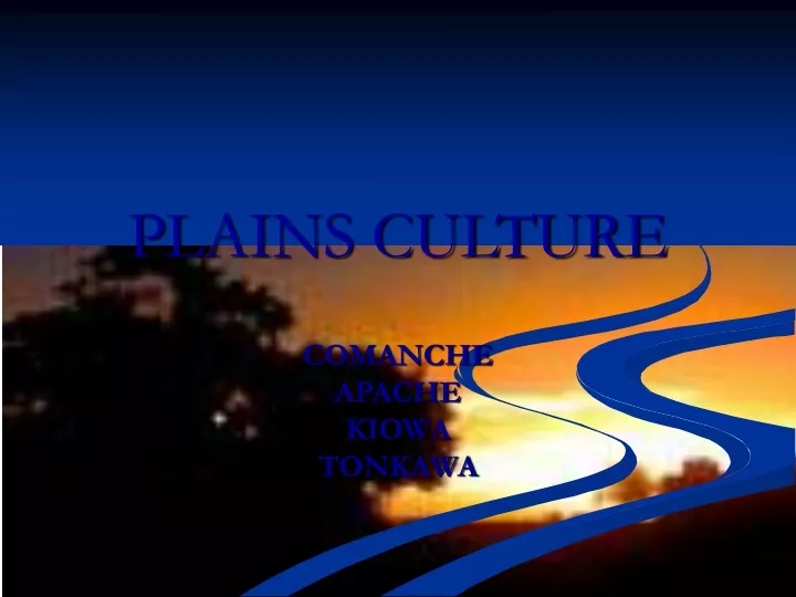 plains culture