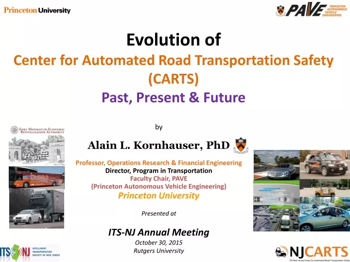 evolution of center for automated road