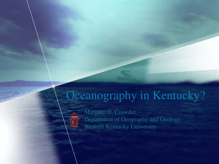 oceanography in kentucky