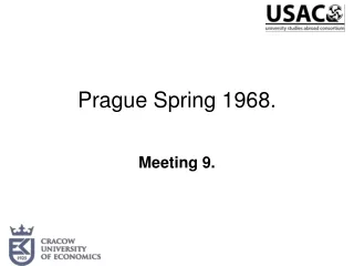 Prague Spring 1968.