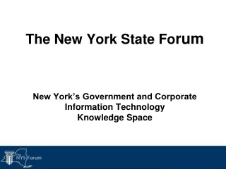 What is The NYS Forum?