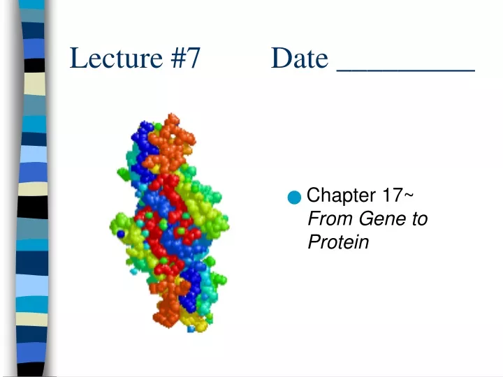 lecture 7 date