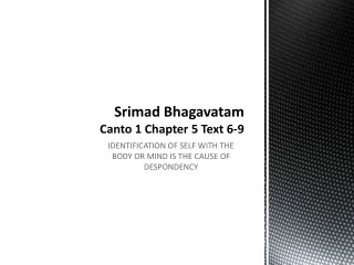 Srimad Bhagavatam Canto 1 Chapter 5 Text 6-9