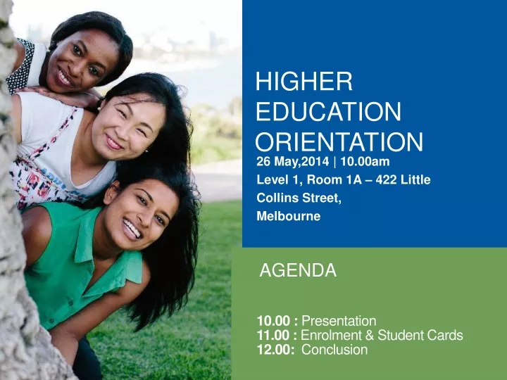 higher education orientation