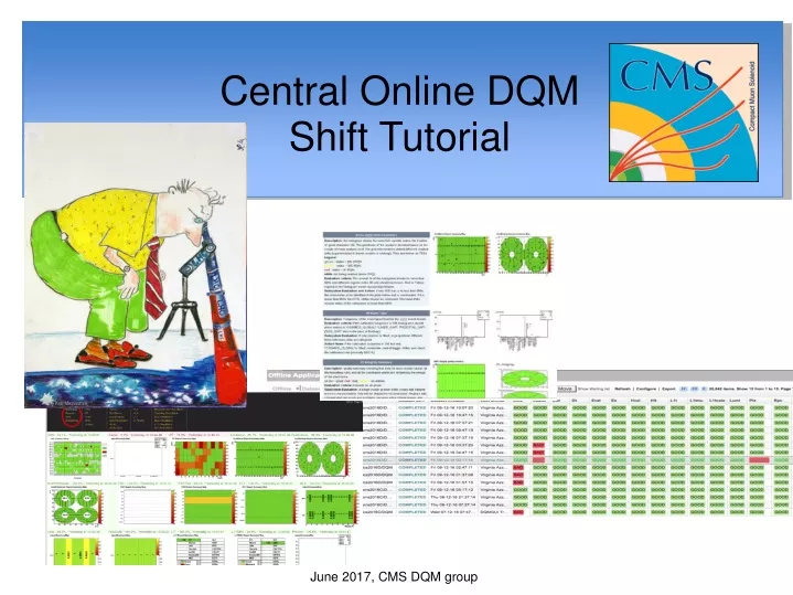 central online dqm shift tutorial